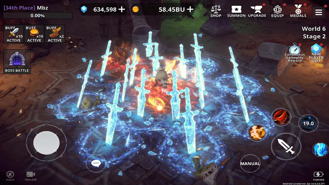 Скачать Dungeon Knight — Безлимитное здоровье и мощное оружие — скриншот 2 Скачать Dungeon Knight — Безлимитное здоровье и мощное оружие — скриншот 2