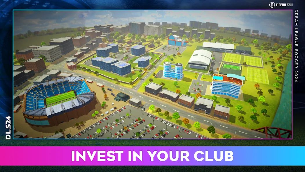 Скачать Dream League Soccer 2024 MOD APK — Безлимитные деньги и все команды открыты — скриншот 5
