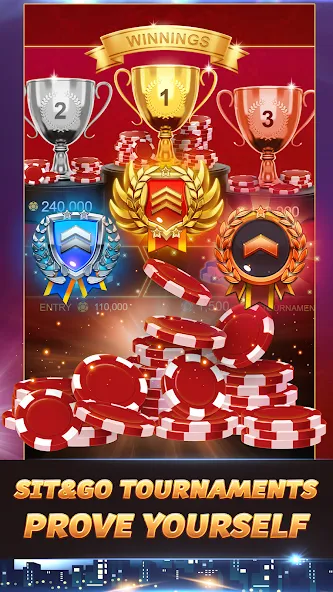 Svara - 3 Card Poker Card Game MOD APK — Безлимитные фишки и открытые уровни — скриншот 5