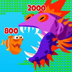 Взлом Fish Town IO: Mini Aquarium — Безлимитные монеты и рыбки