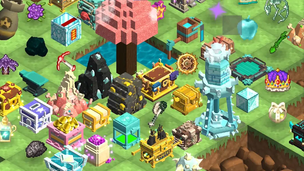 Скачать MergeCrafter Magic Merge World на Андроид — Безлимитные ресурсы и энергия — скриншот 4