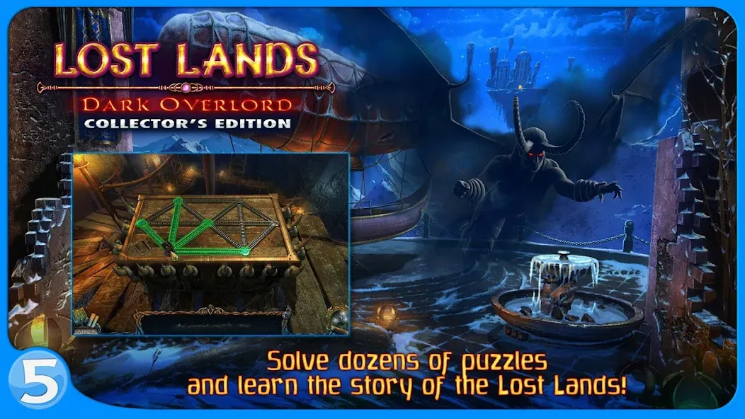 Скачать взломанную Lost Lands 1 — Безлимитные подсказки и открытые уровни — скриншот 3