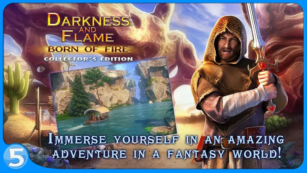 Скачать Darkness and Flame 1 на Андроид — Открыты все уровни и подсказки — скриншот 1