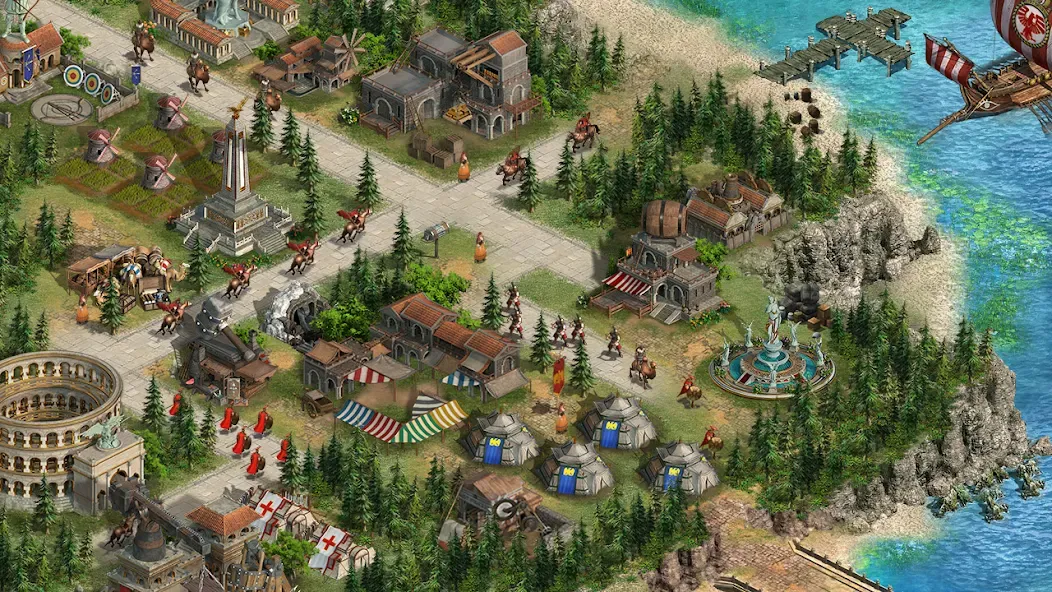 Abyss of Empires:The Mythology на Андроид — Мод Безлимитные ресурсы и ускоренное развитие — скриншот 2