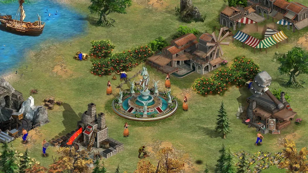 Abyss of Empires:The Mythology на Андроид — Мод Безлимитные ресурсы и ускоренное развитие — скриншот 5