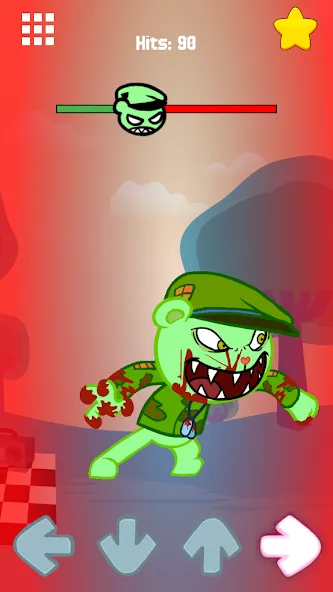 Скачать Flippy Happy Funkers FNF Mod MOD APK — Новые рэп-баттлы и ритмы — скриншот 3