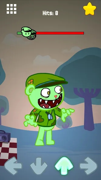 Скачать Flippy Happy Funkers FNF Mod MOD APK — Новые рэп-баттлы и ритмы — скриншот 5