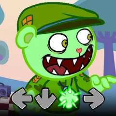 Скачать Flippy Happy Funkers FNF Mod MOD APK — Новые рэп-баттлы и ритмы