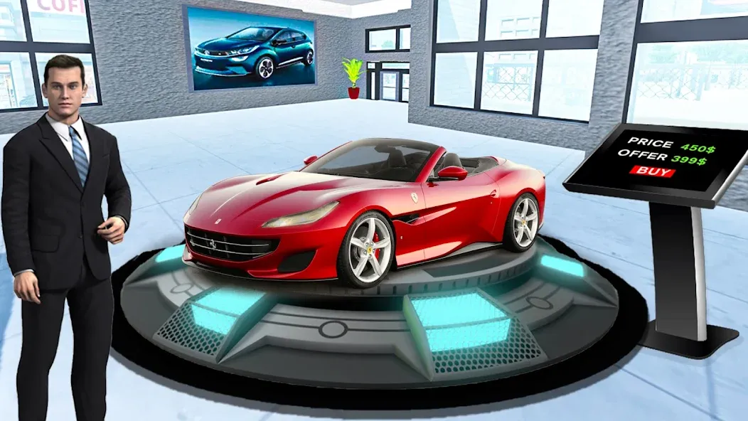 Взлом Used Car Dealers Job Simulator — Безлимитные деньги и открыты все машины — скриншот 5
