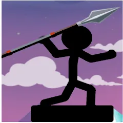 Spear war with Stickman Mod APK Безлимитные монеты и усиленное оружие — Скачать на Андроид