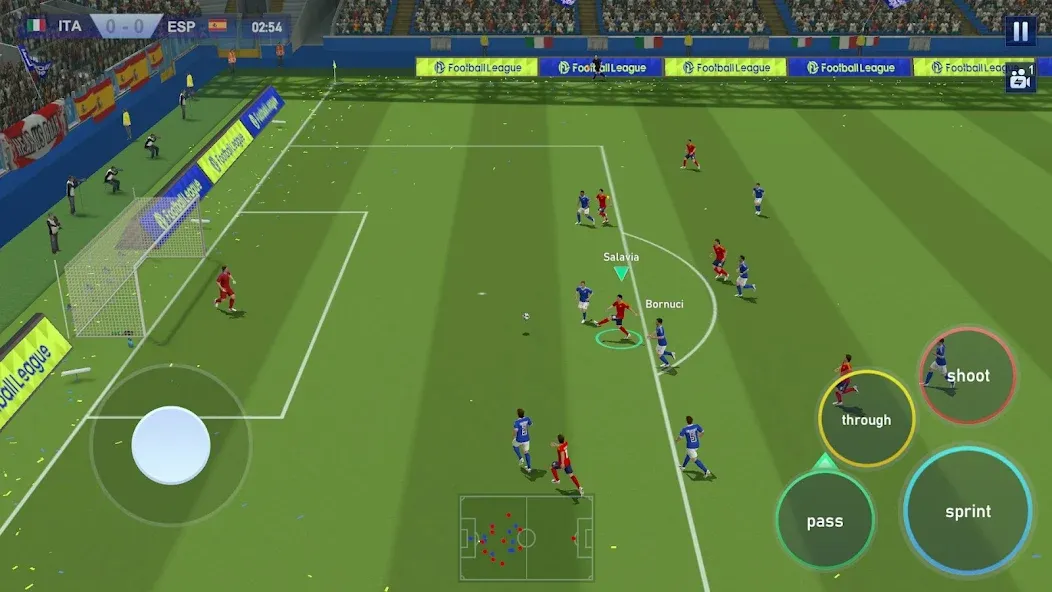 Скачать Football League 2024 с модом — Безлимитные деньги и энергия — скриншот 1