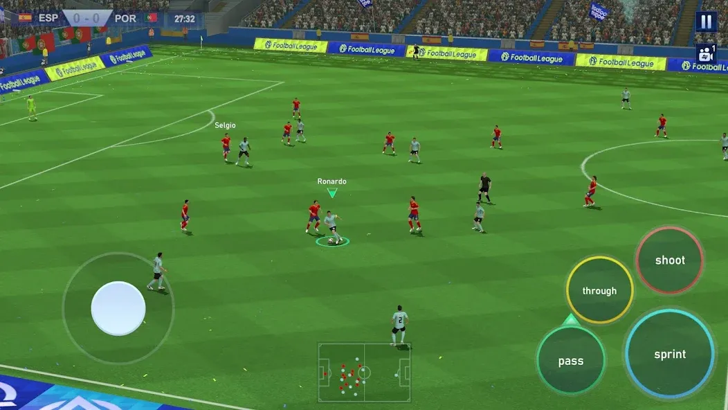 Скачать Football League 2024 с модом — Безлимитные деньги и энергия — скриншот 2
