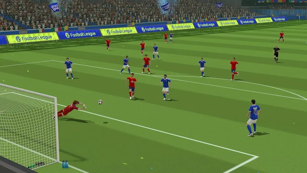 Скачать Football League 2024 с модом — Безлимитные деньги и энергия — скриншот 3