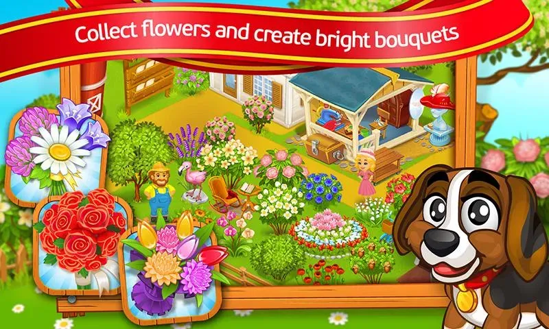 Farm Town: Cartoon Story MOD — Много монет и всё открыто на Андроид — скриншот 3 Farm Town: Cartoon Story MOD — Много монет и всё открыто на Андроид — скриншот 3
