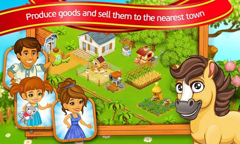 Farm Town: Cartoon Story MOD — Много монет и всё открыто на Андроид — скриншот 4 Farm Town: Cartoon Story MOD — Много монет и всё открыто на Андроид — скриншот 4