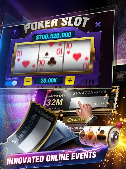 Взлом Holdem or Foldem - Texas Poker — Безлимитные фишки и открыты турниры — скриншот 5