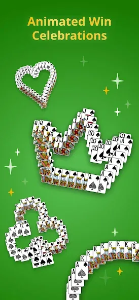 Скачать Spider Solitaire Classic на телефон — Без рекламы и все масти открыты — скриншот 5