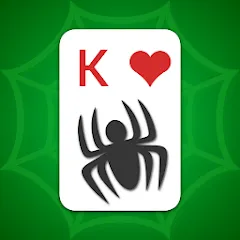 Скачать Spider Solitaire Classic на телефон — Без рекламы и все масти открыты