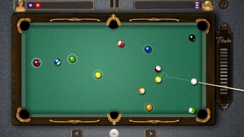 Pool Billiards Pro — Взломанная версия (Безлимитные монеты и разблокированы столы) — скриншот 1