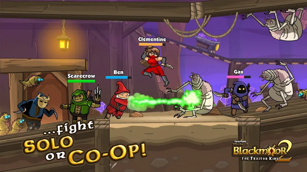 Blackmoor 2: Action Platformer Mod APK Безлимитные монеты и разблокированы герои — Скачать на Андроид — скриншот 3 Blackmoor 2: Action Platformer Mod APK Безлимитные монеты и разблокированы герои — Скачать на Андроид — скриншот 3