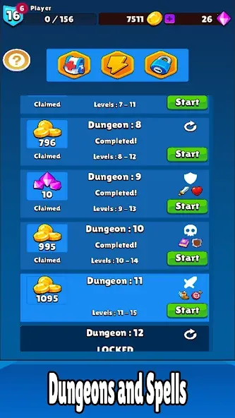 Скачать Monster RPG: AFK Idle Clicker на телефон — Много денег и усиленные монстры — скриншот 5 Скачать Monster RPG: AFK Idle Clicker на телефон — Много денег и усиленные монстры — скриншот 5
