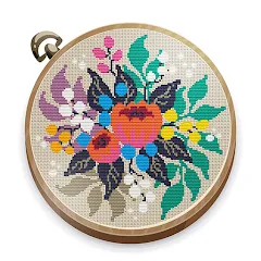 Скачать Cross Stitch Club (Мод: Разблокированы все узоры и нитки) на Андроид