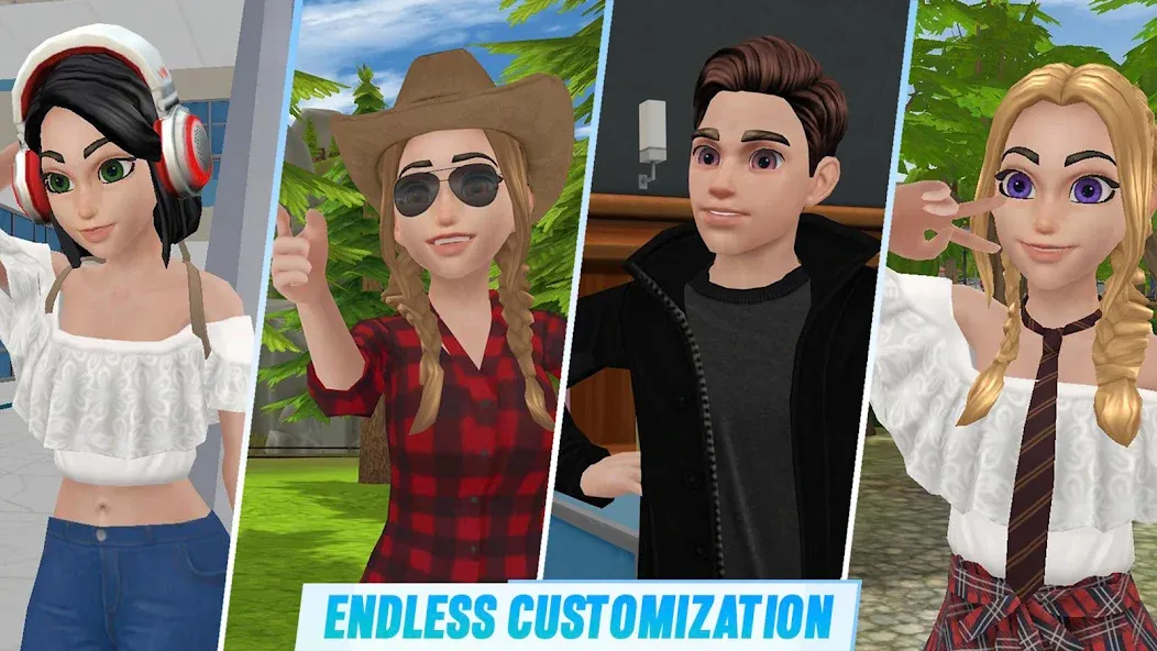 Скачать Virtual Sim Story: Home & Life — Безлимитные деньги и ресурсы — скриншот 3
