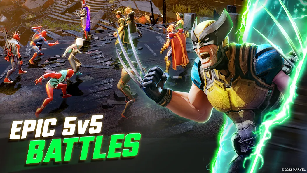 MARVEL Strike Force: Squad RPG Mod APK Безлимитные ресурсы и усиленная команда — Скачать на Андроид — скриншот 3 MARVEL Strike Force: Squad RPG Mod APK Безлимитные ресурсы и усиленная команда — Скачать на Андроид — скриншот 3