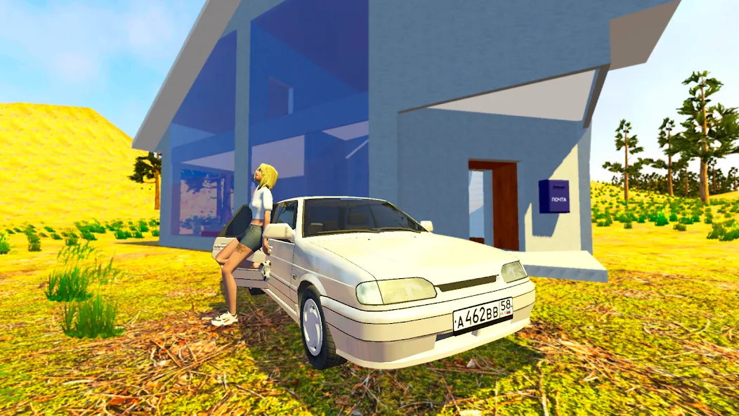 Скачать VAZ Driving Simulator: LADA MOD APK — Безлимитные деньги и все машины открыты — скриншот 1