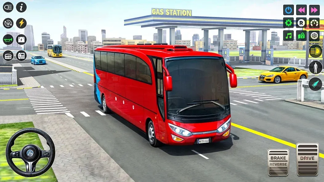 Скачать Bus Simulator: City Bus Games — Безлимитные деньги и топливo — скриншот 2
