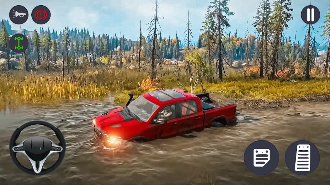 Скачать 4x4 Jeep Offroad Car Driving — Последняя версия (Безлимитные деньги и топливо) — скриншот 3
