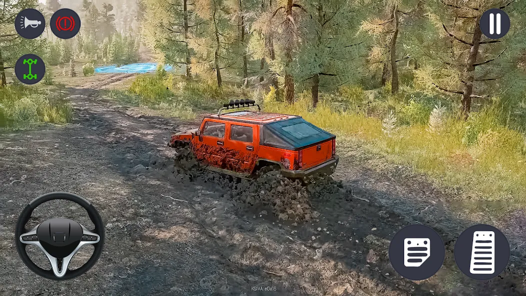 Скачать 4x4 Jeep Offroad Car Driving — Последняя версия (Безлимитные деньги и топливо) — скриншот 4