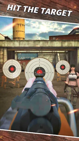 Sniper Shooting : 3D Gun Game MOD APK на Android — Безлимитные деньги и оружие — скриншот 4 Sniper Shooting : 3D Gun Game MOD APK на Android — Безлимитные деньги и оружие — скриншот 4