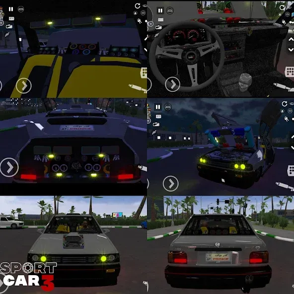 Sport car 3 : Taxi & Police - Mod APK Безлимитные деньги и топливо — Скачать на Андроид — скриншот 3
