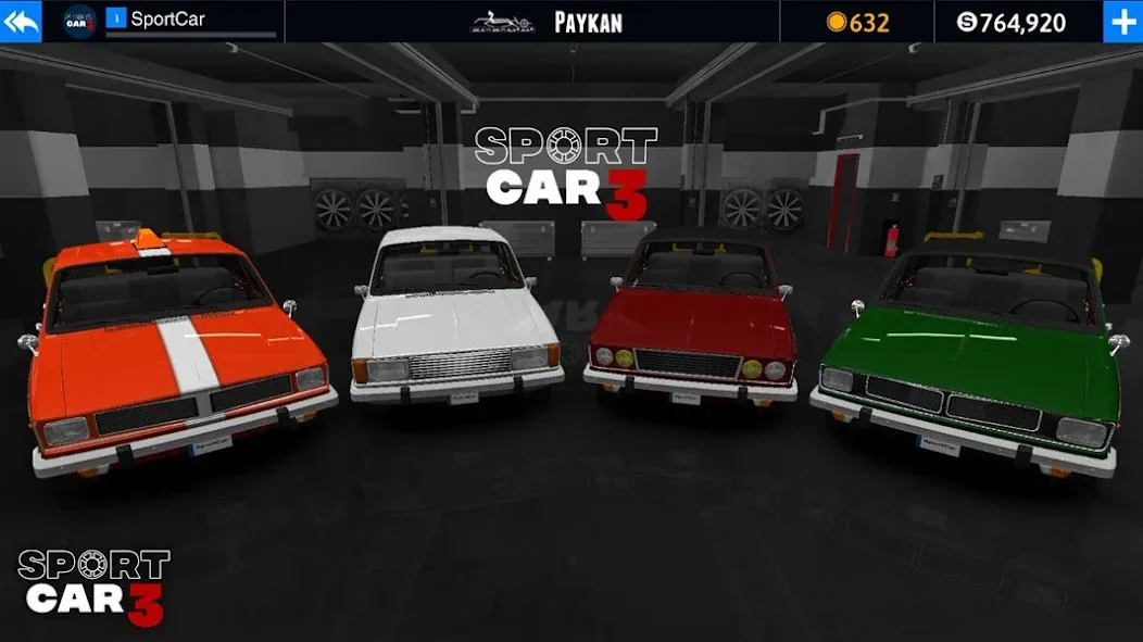 Sport car 3 : Taxi & Police - Mod APK Безлимитные деньги и топливо — Скачать на Андроид — скриншот 4