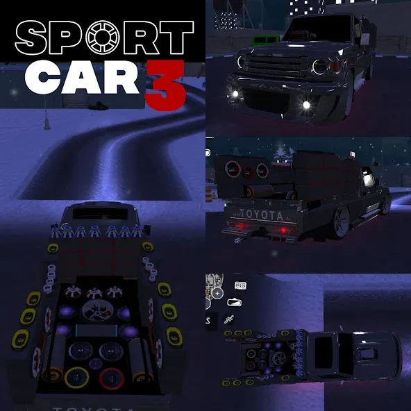 Sport car 3 : Taxi & Police - Mod APK Безлимитные деньги и топливо — Скачать на Андроид — скриншот 5