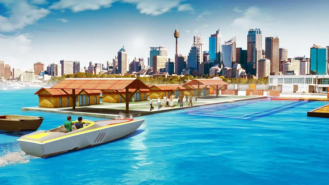 Скачать Boat Simulator Games на Андроид — Безлимитные деньги и топливо — скриншот 3 Скачать Boat Simulator Games на Андроид — Безлимитные деньги и топливо — скриншот 3