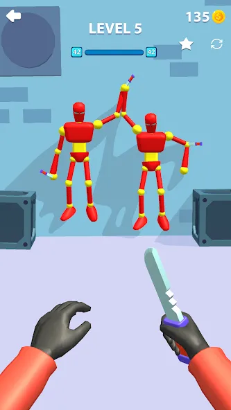 Скачать Gun Master 3D - Shoot 'Em Down — Последняя версия (Безлимитные деньги и оружие) — скриншот 2