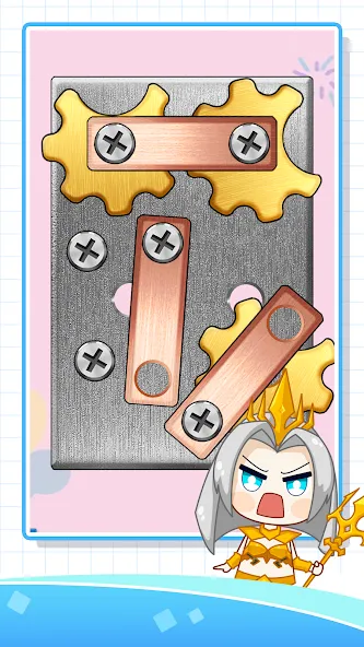 Скачать X-ヒーロー：ビス打ちの達人！ — Безлимитные монеты и все уровни — скриншот 3
