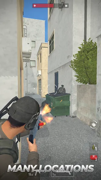 Shoot Out: Gun Shooting Games MOD APK — Безлимитные деньги и патроны — скриншот 4 Shoot Out: Gun Shooting Games MOD APK — Безлимитные деньги и патроны — скриншот 4