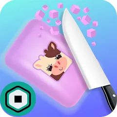 Скачать Robux Slice Soap MOD APK — Без рекламы и все ножи открыты