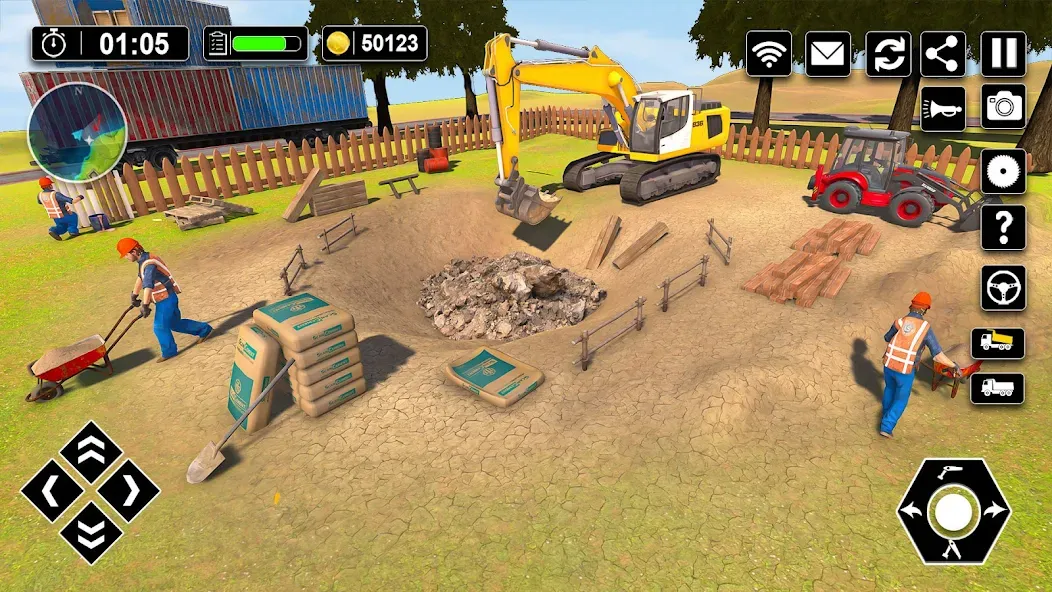 Скачать Wood House Construction Game MOD APK — Все материалы и ресурсы доступны — скриншот 5