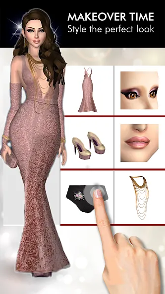 Fashion Empire - Dressup Sim на Андроид — Мод Безлимитные деньги и все наряды — скриншот 3