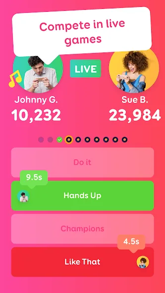SongPop® - Guess The Song на Андроид — Мод Безлимитные подсказки и песни — скриншот 4
