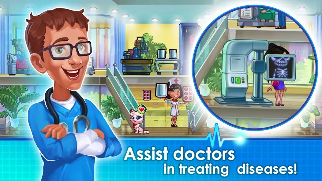 Скачать взлом Doctor Dash ASMR Hospital на Андроид — Безлимитные деньги и все уровни — скриншот 4