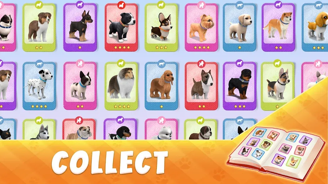 Скачать Dog Town: Puppy Pet Shop Games — Последняя версия (Безлимитные деньги и питомцы) — скриншот 2