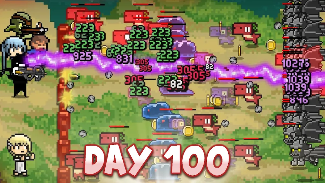 Скачать взломанную Days Bygone - Castle Defender — Безлимитные ресурсы и усиленная защита замка — скриншот 3