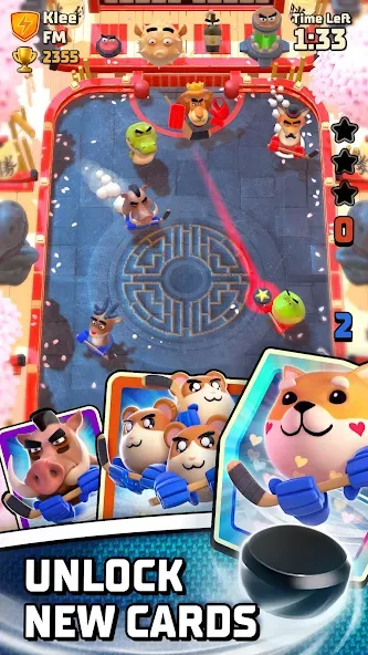 Скачать Rumble Hockey с модом — Безлимитные деньги и все карты открыты — скриншот 2