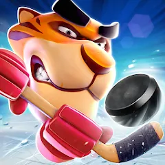 Скачать Rumble Hockey с модом — Безлимитные деньги и все карты открыты