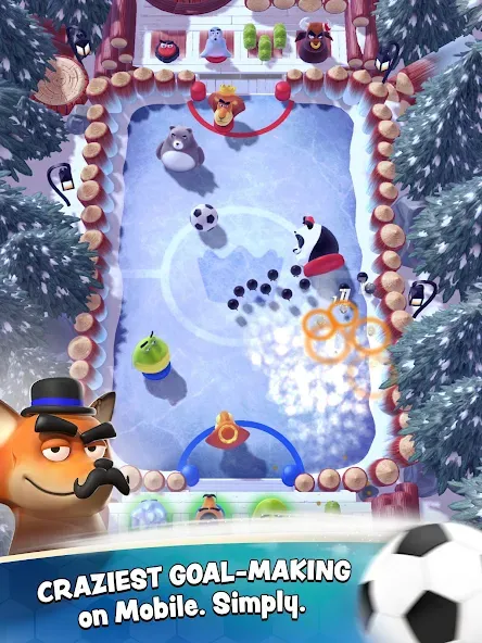 Rumble Stars Football на Андроид — Мод Безлимитные монеты и усиленные игроки — скриншот 4